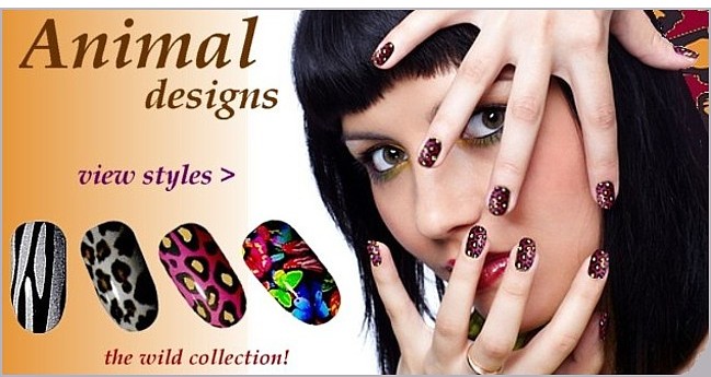 Animal Patterns Nail Wraps