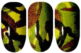 Army Cammo Nail Wraps