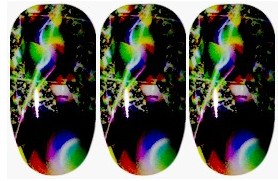 Central Madness Nail Wraps