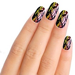 Colourful Crackle