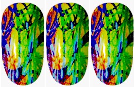 Cool Summer 2 Nail Wraps