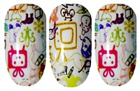 Happy People Nail Wraps