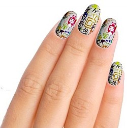 Happy People Nail Art Nail Wraps