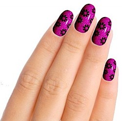 Madness Pink Nail Art Nail Wraps