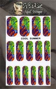 Pack - Cool Summer Nail Wraps