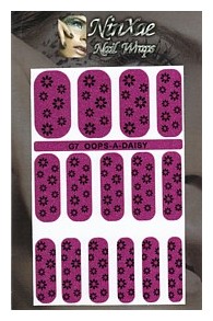 Packaging for Oops a Daisy Nail Wraps