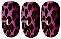 Pink Leopard Nail Wraps