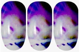 Purple Trance Nail Wraps