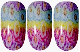 Rainbow Drops Nail Wraps
