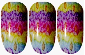 Rainbow Drops CIA Nail Wraps 