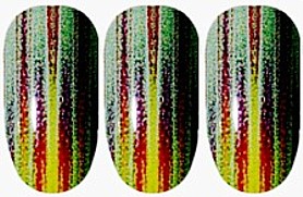 Shibori Northern Lights Nail Wraps By CIA
