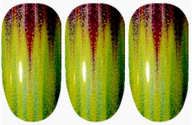 Shibori Rainforest Nail Wraps
