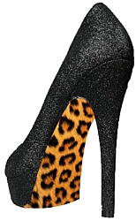 Stiletto Wraps - Leopard Print
