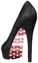 Stiletto Wraps - Red & White Polka