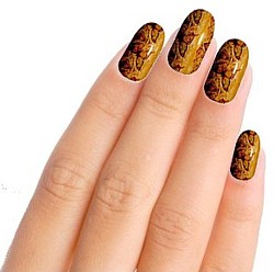 Vintage Butterflies Nail Art Nail Wraps