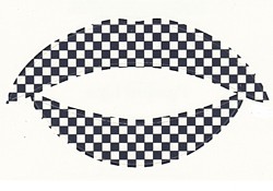 Checkerboard Passion Lips