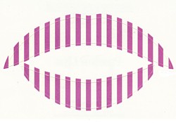 Pink Candy Stripe Passion Lips