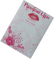 Red Glitter Passion Lips