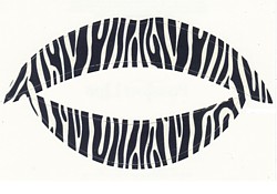 Zebra Passion Lips